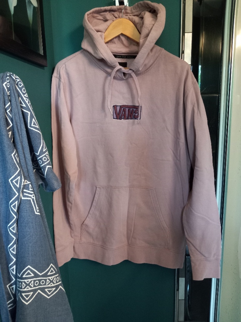 Van's Hoodie- Women's SZ M- Oversized- Dusty Rose